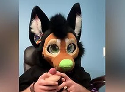 Furry Pumps Cock & Fucks A Toy Pussy