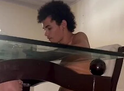 He Sucked Straight While Playing Video Games Under The Table