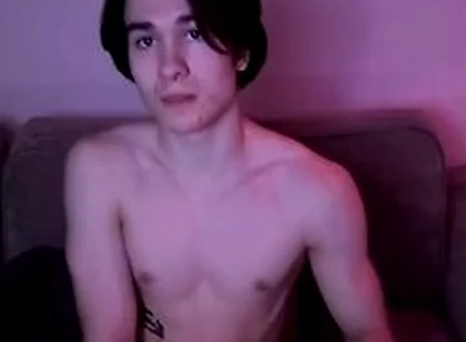 Mick Love On Hot Euro Twink Strokes His Big Uncut Cock