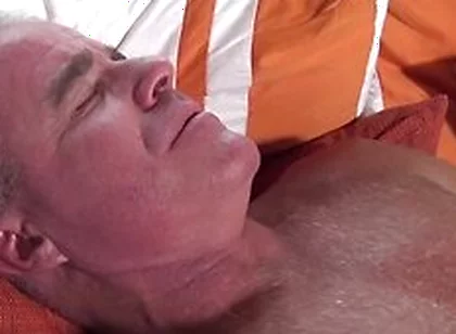 Sexy Silver Stepdaddy Strokes His Cock With Dale Savage