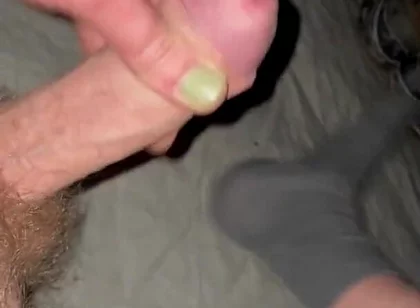 Jerked off in My Tent