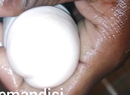 Big Black Cock Vs Long White Dildo