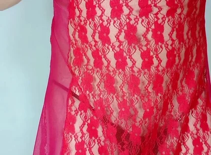 I Put My Thong Under the Dress and Parade for You Showing Everything Like Cute Femboy Chris_aitrix
