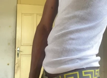 Horny College Teen Jerks off BBC