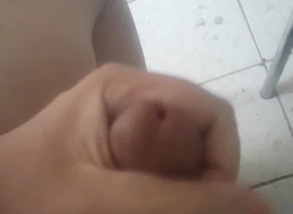 Hard Cock and Handjob Without Cumming