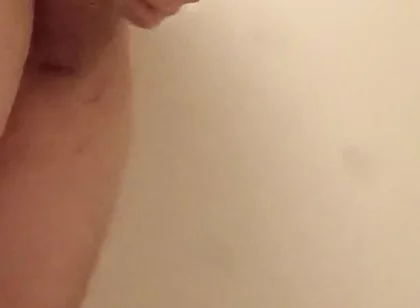 Standing in Bathtub