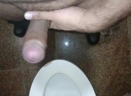 Indian Guy Masturbation in Washroom