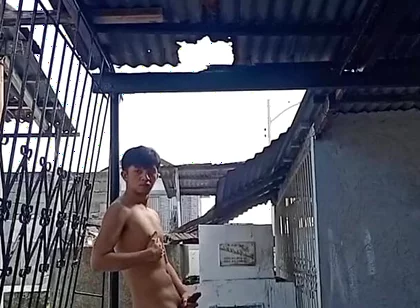 Asia Twink Outdoor Sex