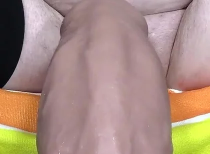 I Just Love Vibrating My Loose Cooch Stretched by a Huge Toy!