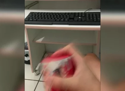 Handjob with Homemade Egg Talking Dirty and Cumming a Lot - Solo