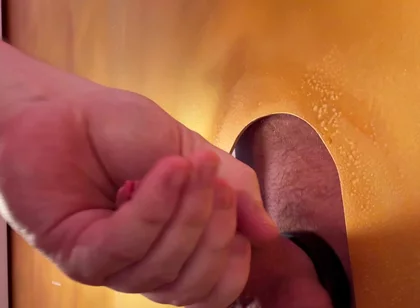 Gold Gloryhole - I Just Wanted to Suck Him Slow… Then the Real Shock Came