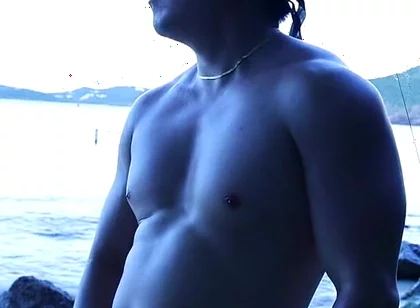Morning Waves & Muscle Craves: Oceanfront Strip Tease