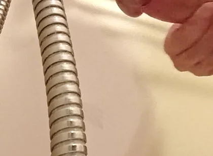 December Bathroom Cumshot