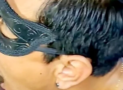 Black Man with a Huge Cock Relentlessly Fucks My Throat.