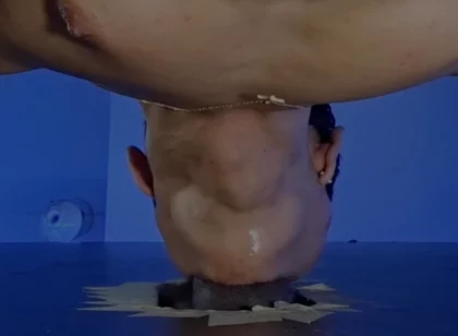 Sucking a Huge Black Cock in a Glory Hole