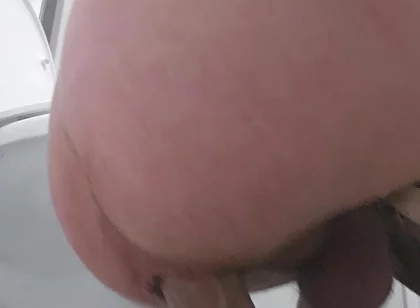 Big Wet Ass Dildo