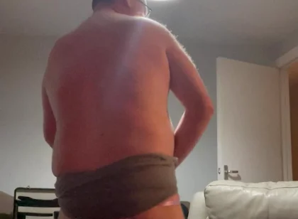 Horny Cross Dressing Striptease