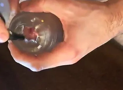 Jerked off and Cumshot
