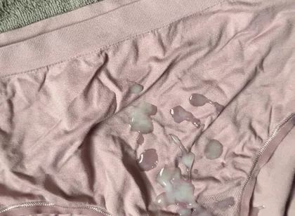 Cum on Wife’s Panties 8