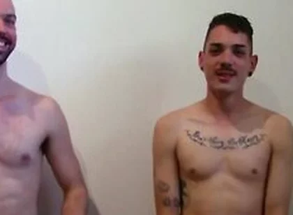 Blue Eye Aussie Beckett Slurps Muscular Booty Bodhi Before Wild Sex