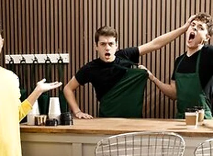 Sam Ledger Wants Something Hot And Creamy And Barista Joey Mills Gives Him His Shot
