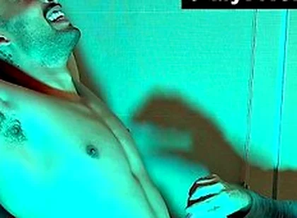 Bound Luca R Laughs Hard While Being Tickled By A Horny Stepdaddy