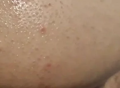 A Long-legged Femboy with a Big Dick Gets Fucked in His Wet Holes by His Daddy Until He Cums After a Shower.