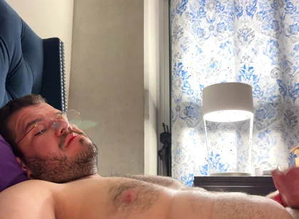 Gay Bear Smoking Clouds Clean