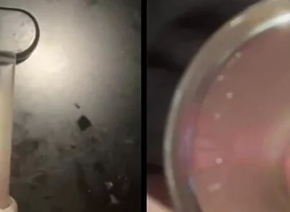 Pissing in a Fleshlight Helped by a Friend POV