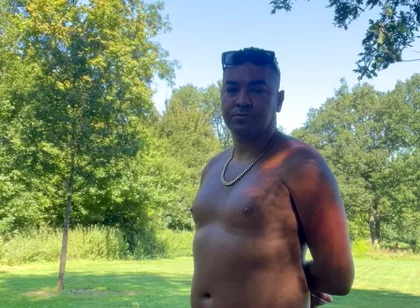 Nudist Jerking Single