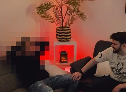 Straight Divorced Uber Driver Comes Back for Help and a Discreet Couch Visit