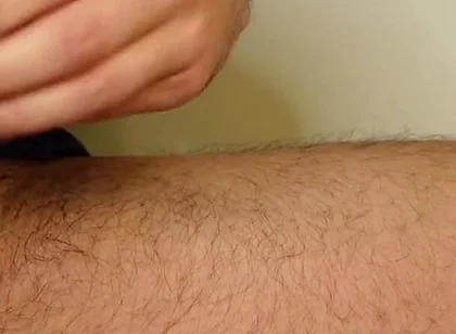 Veiny, Leaky Hard-on Edged to Triple Cum Leak Until Balls Are Empty