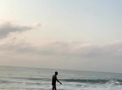 Still on Beach Having Good Time Alone
