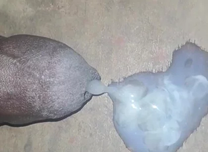 A Big Black Cock Full of Cum