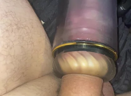 Big Cock in Automatic Pump