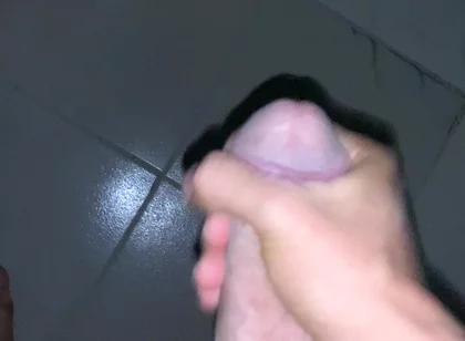 Office Toilet Before Bathing Jerking