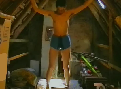Pee in Blue Panty