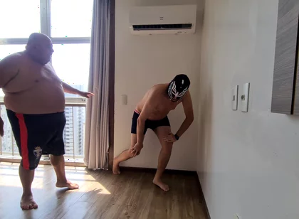 Masked Jobber Vs. Brawling Bubba: the Final Test of Strength (jobber Lost)