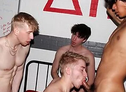 Bottom Zacc Finds Himself In A Room With Three Thirsty Men With Jesse Stone, Zacc Andrews And Jordan Lake