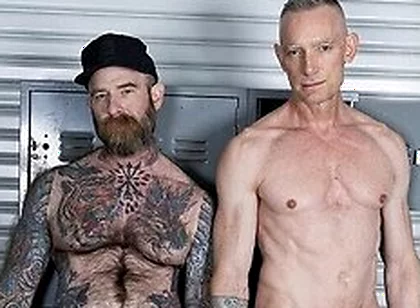 Mike Gerle Kneels And Cock Worships Muscled Dilf Jack Dixon