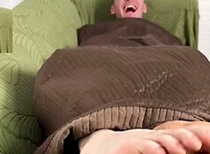 Spiritmonkey Giggles While Matt Enjoys Tickling His Feet