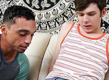 Horny Stud With Caramel Skin Amone Bane Creampies Bored Stepbrother Dakota Lovell