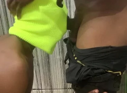 Ebony Straight Twink Wanted a Job so Badly and I Gave Him a Blowjob to Do on Me