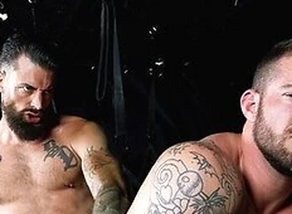 Hunk Tryp Bates Takes Alpha Wolfes Raw Cock Inside His Ass