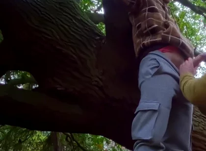 Sneaky BJ at the Park