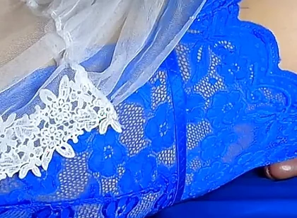 I Have a Wet Dream and Cum on My Own Face From Taking a Nap in Sexy Lingerie