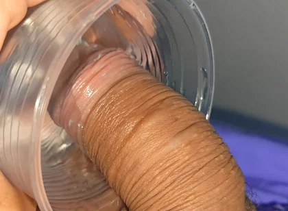 Mysterious Solution Inserted Into the Wrinkled Cock.