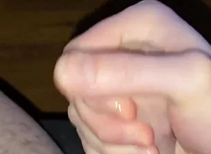 Hairy Big Dick Masturbation - Close-up POV Cumshot