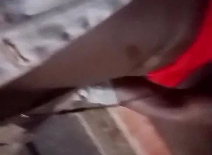 Stepmom Was so Horny so I Had to Cum on the Floor for Her to See