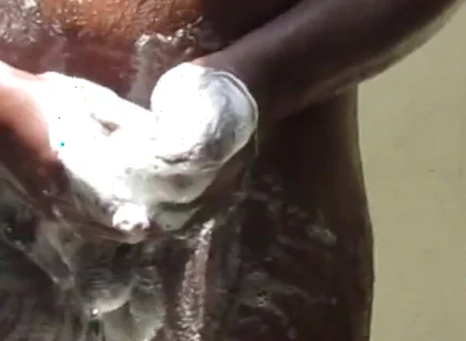 Hot Tamil Cock Man Soap Massage to Release Cum